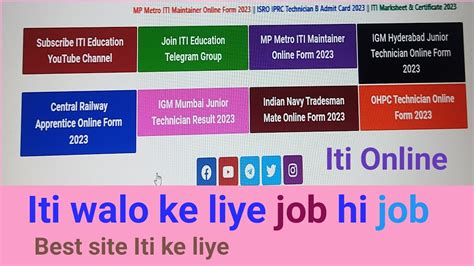 A Complete Guide To Iti Job Opportunitieshow To Land Your Dream Iti