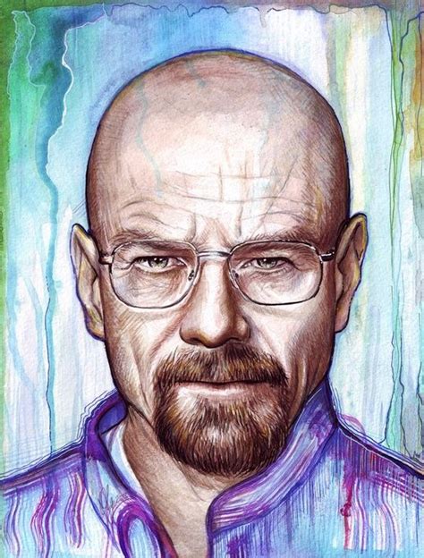 Walter White Breaking Bad An Art Print By Olga Shvartsur In 2021