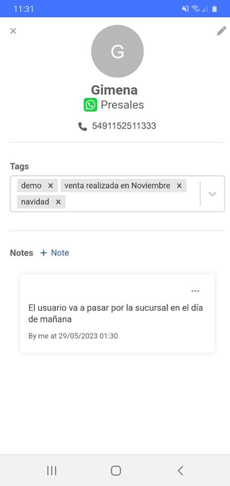 Cómo usar la aplicación Inbox de WOZTELL