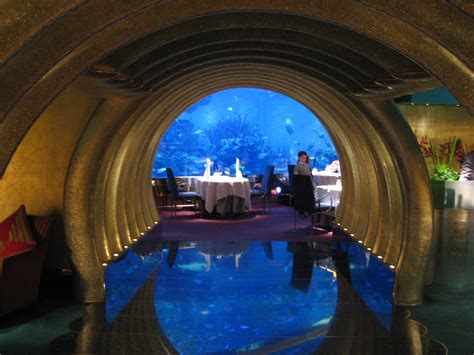 Excitement N Net Underwater Restaurant In Dubai Al Mahara