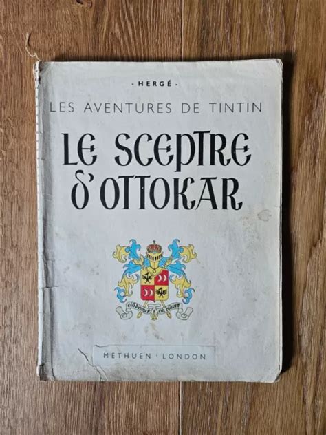 1947 HERGÉ Les Aventures de Tintin Le Sceptre d Ottokar Casterman