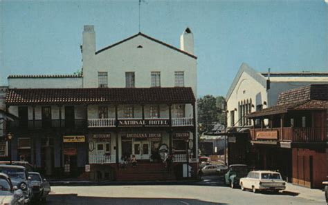 National Hotel Jackson, CA Postcard