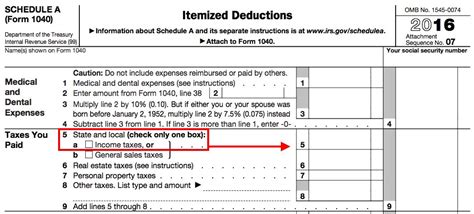 Form 1040 Schedule A Line 8 | 1040 Form Printable