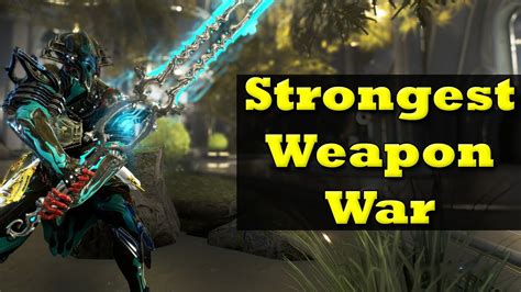 Warframe My Strongest Melee Weapon War Red Crit Melee Build Youtube