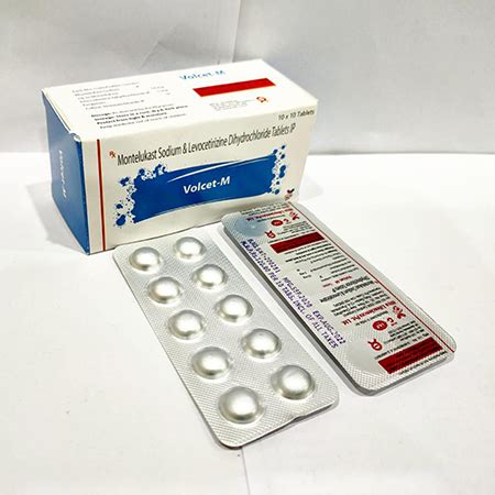 Volcet M Levocetirizine Mg Montelukast Sodium Mg Arvoni