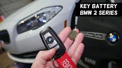 How To Change The Battery In Your Bmw Key Fob F F