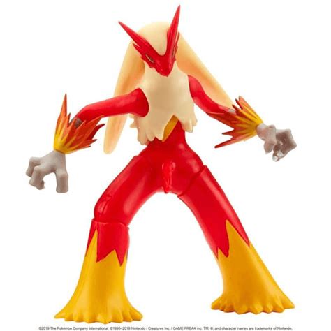 Pokemon 4 5 Battle Figure Blaziken Toys Gifts From Beanie Games UK