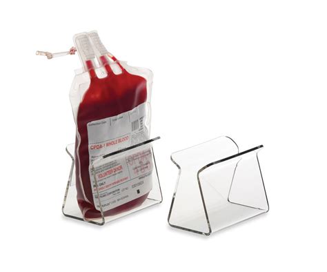 Clearform ML9615 CL Clear Acrylic Blood Unit Boot Stand 3 125 H X 2