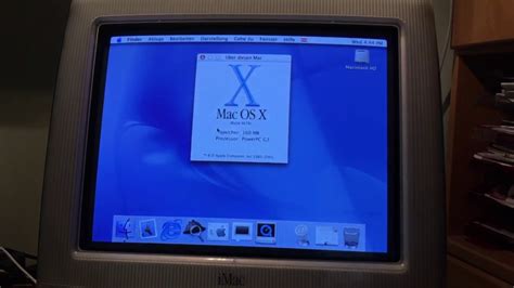 Mac Os X 100 Cheetah Installation On Imac G3 Trayloader Youtube