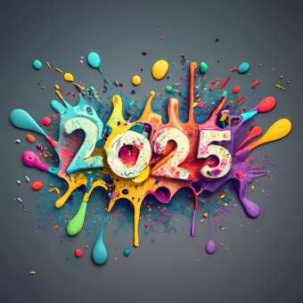 2025 Happy New Year,Others PNG Clipart - Royalty Free SVG / PNG