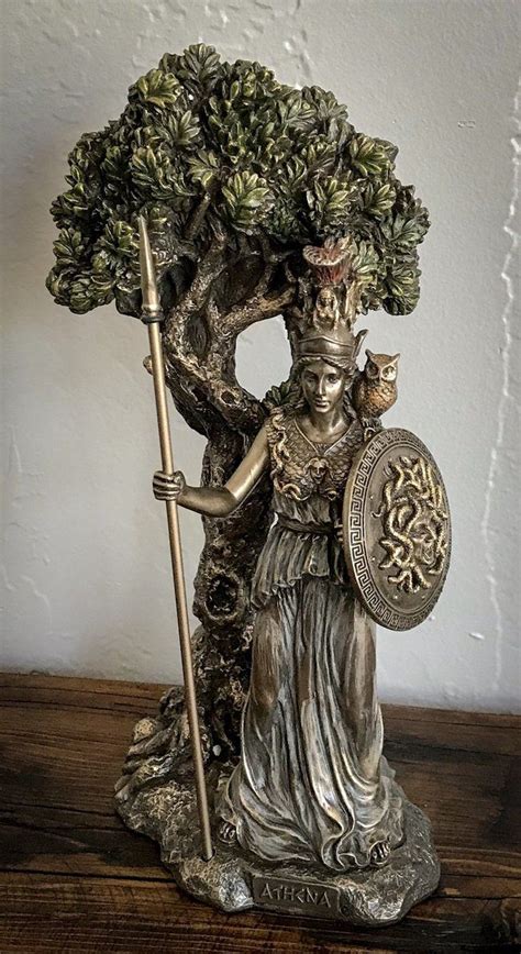 Athena Standing Under Sacred Olive Tree Athena Olive Tree Athena