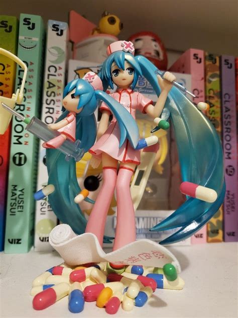 Medic Hatsune Miku Muñecos Artísticos Figurin Artistas