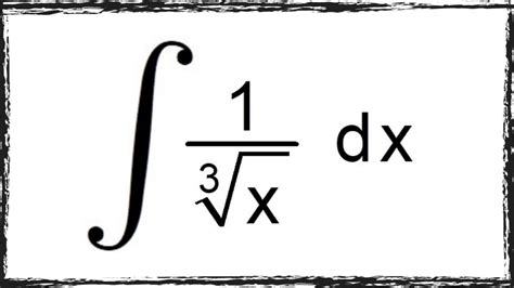 INTEGRAL INDEFINIDA FRAÇÃO e RAIZ CÚBICA YouTube