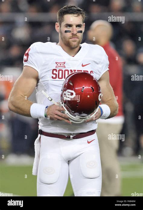 Waco Tx Usa 14th Nov 2015 Oklahoma Quarterback Trevor Knight