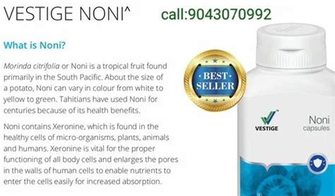 Natural Noni Powder Food Supplements Vestige Noni Rs Packaging