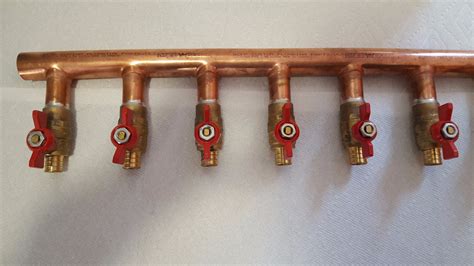 1 IVAR Stainless Steel Hydronic Manifold For Radiant Floor 53 OFF