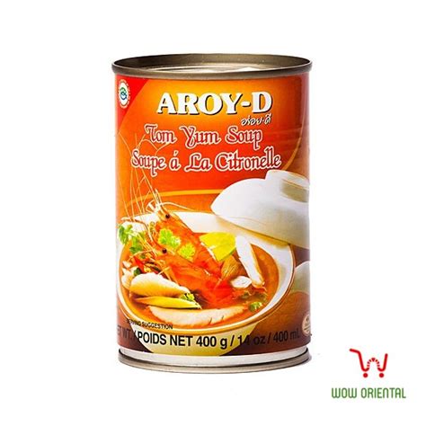 Aroy D Tom Yum Soup 400ml Wow Oriental