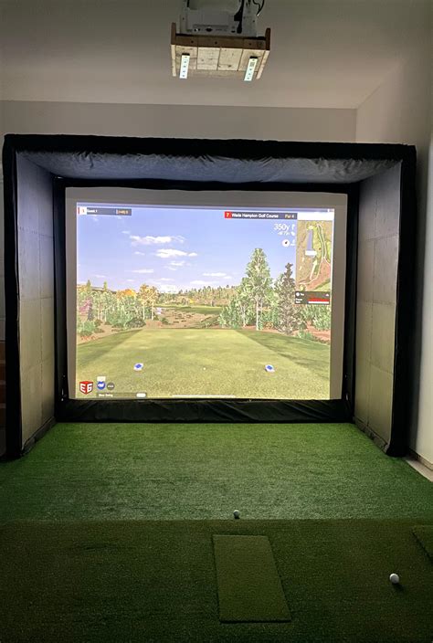 Just Finished My Garage Setup R Golfsimulator