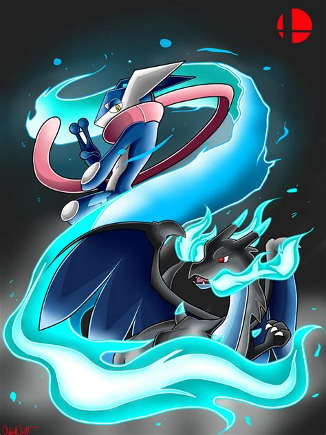 Ssb4 Greninja And Mega Charizard By Neoncelestia20 On Deviantart