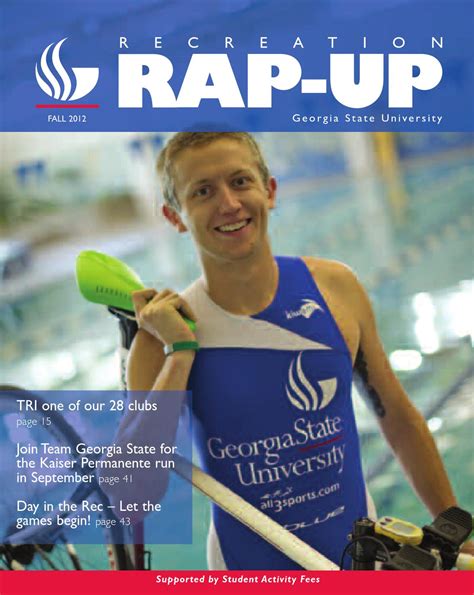 Fall 2012 Rap Up By Georgia State University Recreational Services Issuu