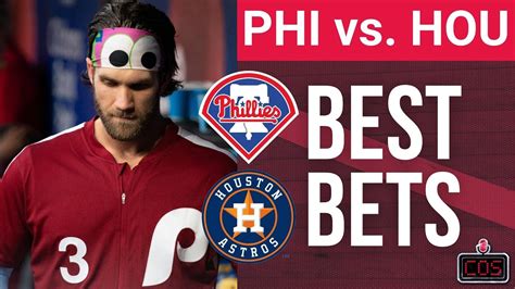 Philadelphia Phillies Vs Houston Astros Game Best Bets Picks