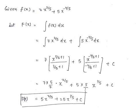 Answered Find The Most General Antiderivative Of Bartleby