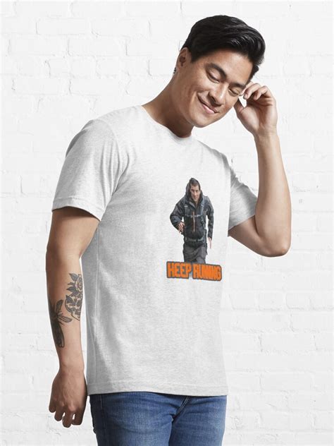 Bear Grylls Keep Running T Shirt For Sale By Spiderreviewer