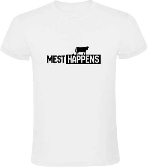 Mest Happens Heren T Shirt Boer Boerderij Trekker Traktor