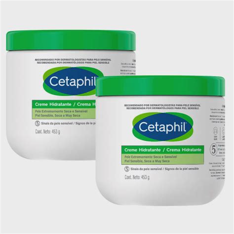 Kit Cetaphil Creme Hidratante Galderma Pele Extremamente Seca E