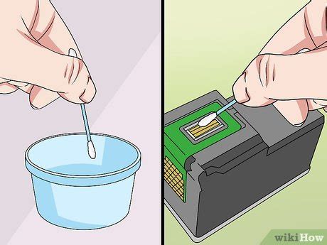 how to clean printer ink cartridges