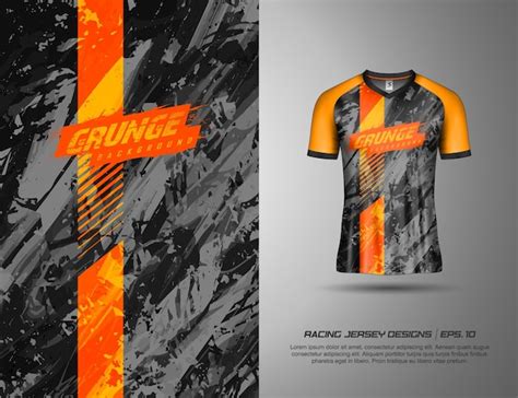 Premium Vector Tshirt Sports Grunge Design For Racing Jersey Cycling