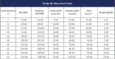 Alloy Steel Chain – Grade 80 Dutest