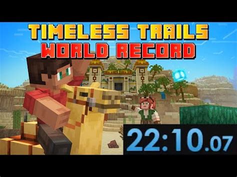 Minecraft Timeless Trails Any Speedrun In Former Wr Joke