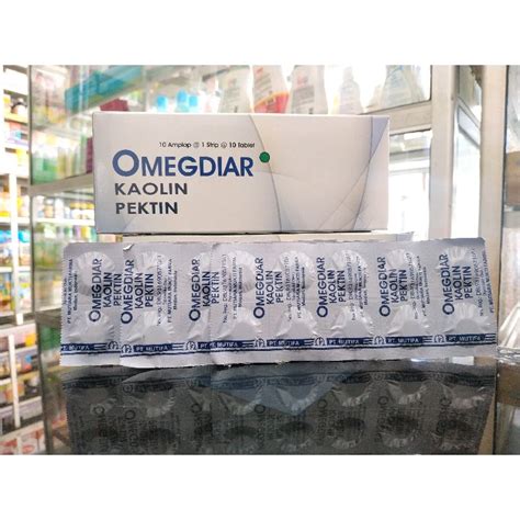 Jual Omegdiar Obat Diare 1strip 10tablet Shopee Indonesia