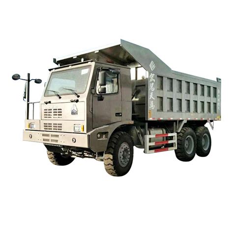 Heavy Mine Dump Trucks Sinotruk Load 100 Tons 6 4 Howo Mining Tipper