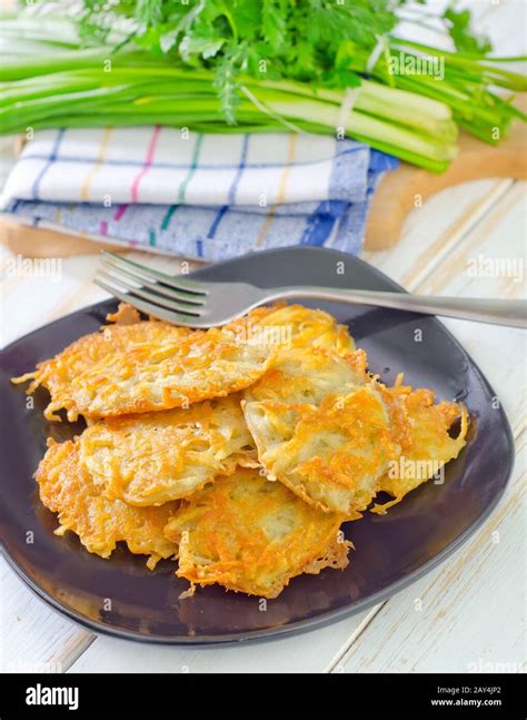 pancakes from potato Stock Photo - Alamy