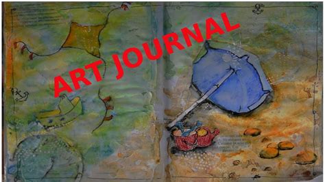 PAGE D ART JOURNAL N 13 DÉBLOQUER SA CRÉATIVITÉ YouTube