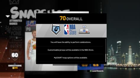 Nba K Myplayer Level Unlocks What You Get At Each Level Hold To