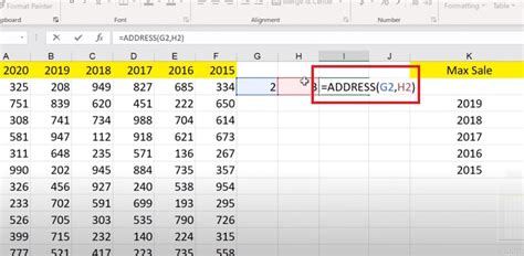 How To Use ADDRESS Function In Excel ExcelTutorial