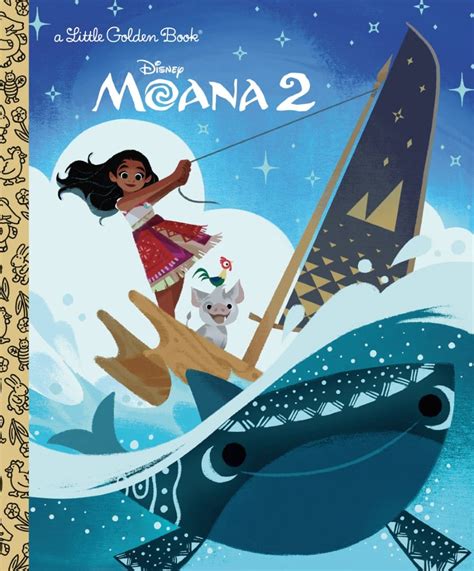 Disney Moana 2 Little Golden Book Pre Order! | AshAveComics.com