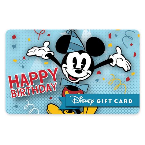 Mickey Mouse Birthday Disney T Card Et Disney Store