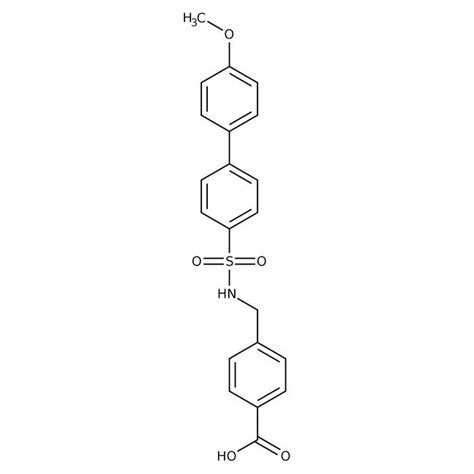 Acide Benzoïque 4 4‘ Méthoxy 4 Biphénylsulfonylaminométhyl 96