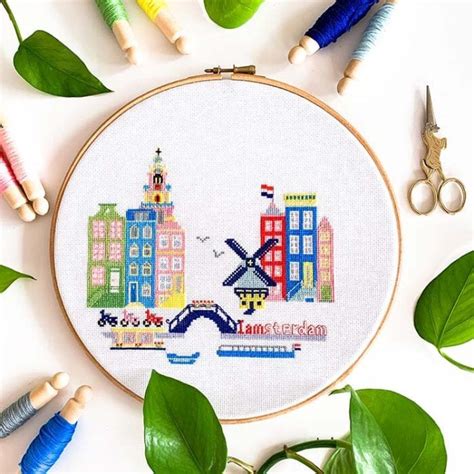 Cross Stitch Patterns By Studio Koekoek Sustainable Craft Kits And