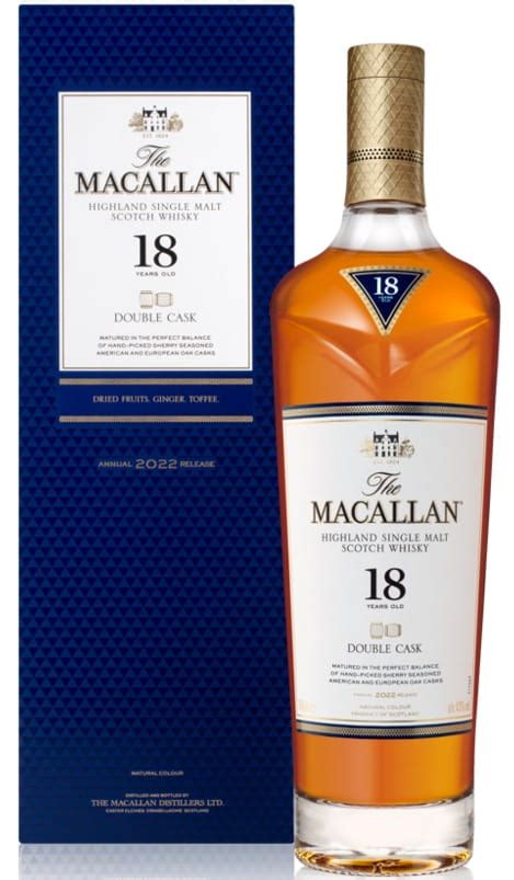 WHISKY MACALLAN 18 YO DOUBLE CASK 2023 RELEASE 0 7L 43 Sklep