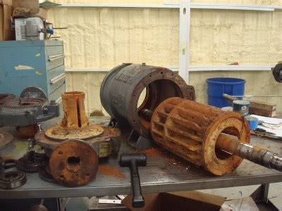 Belzona Repairs And Protects Rotor From Erosion Corrosion