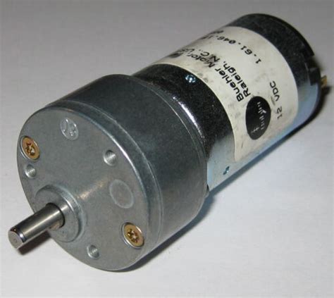 Buehler 12V 160 RPM Heavy Duty Gearhead DC Hobby Motor High Torque