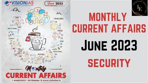 June Security Vision Ias Current Affairs Vision Ias Monthly