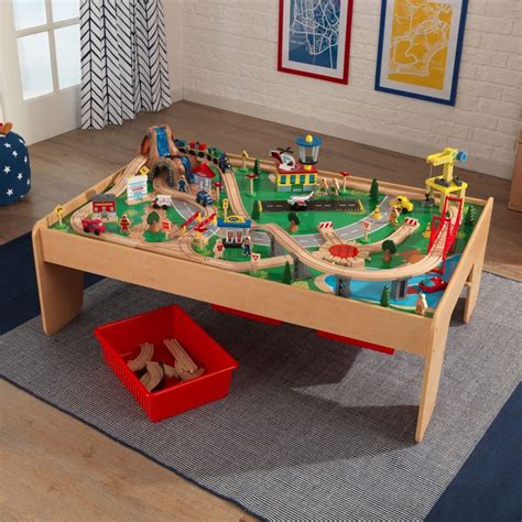 Waterfall Mountain Train Set Table Kidkraft The Kidkraft