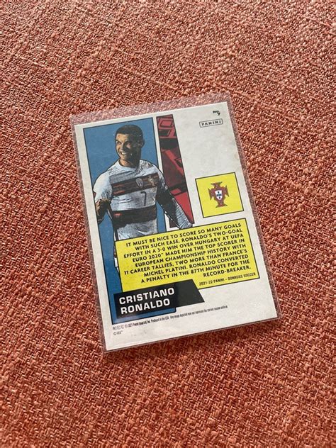 Cristiano Ronaldo Net Marvels Donruss Hobbies Toys Toys Games