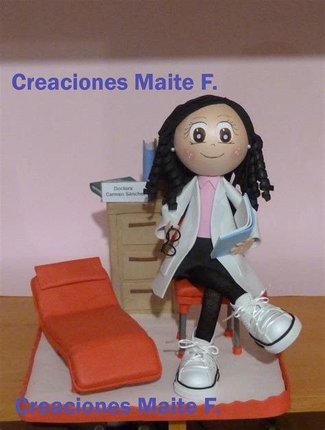 Manualidades Y Creaciones Maite F Fofucha Psicologa Personalizada Carmen